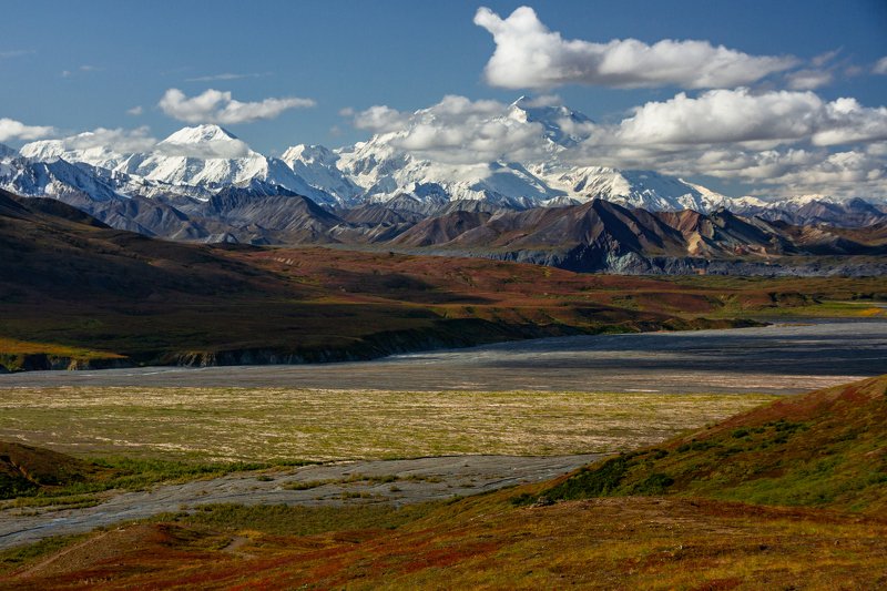 аляска, денали, природа, осень, пейзаж Начало осени на Аляске фото превью