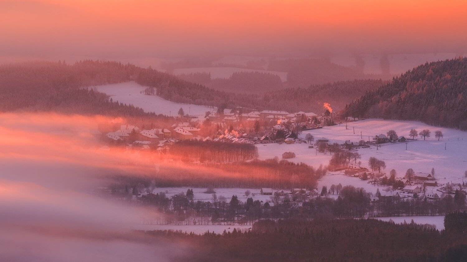 winter,mountains,canon,sunrise, Iza i Darek Mitręga