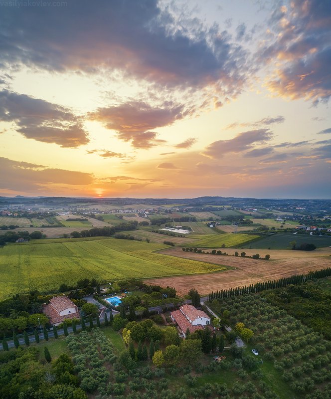 италия, фототур, яковлевфототур, василийяковлев Вечер в Эмилии-Романье фото превью