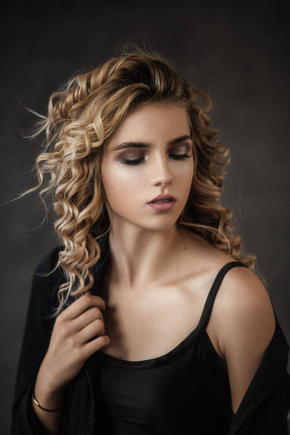 девушка, модель, портрет, фотосессия, студия, макияж, гламур, модельные тесты, beauty, perfect, pretty, model, modeling, young, Владимир Васильев