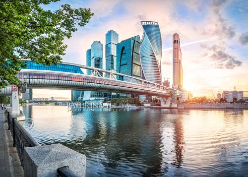 Мост Багратион и Сити