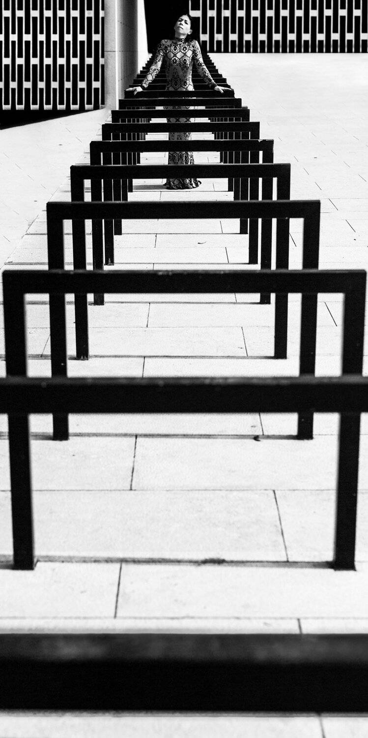 девушка,чб,архитекутра, Мария Буданова