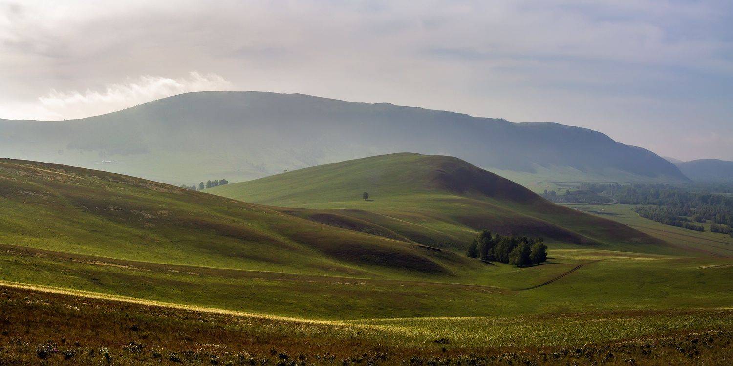 утро, рассвет, восход, туман, лучи, Леонид Максименко