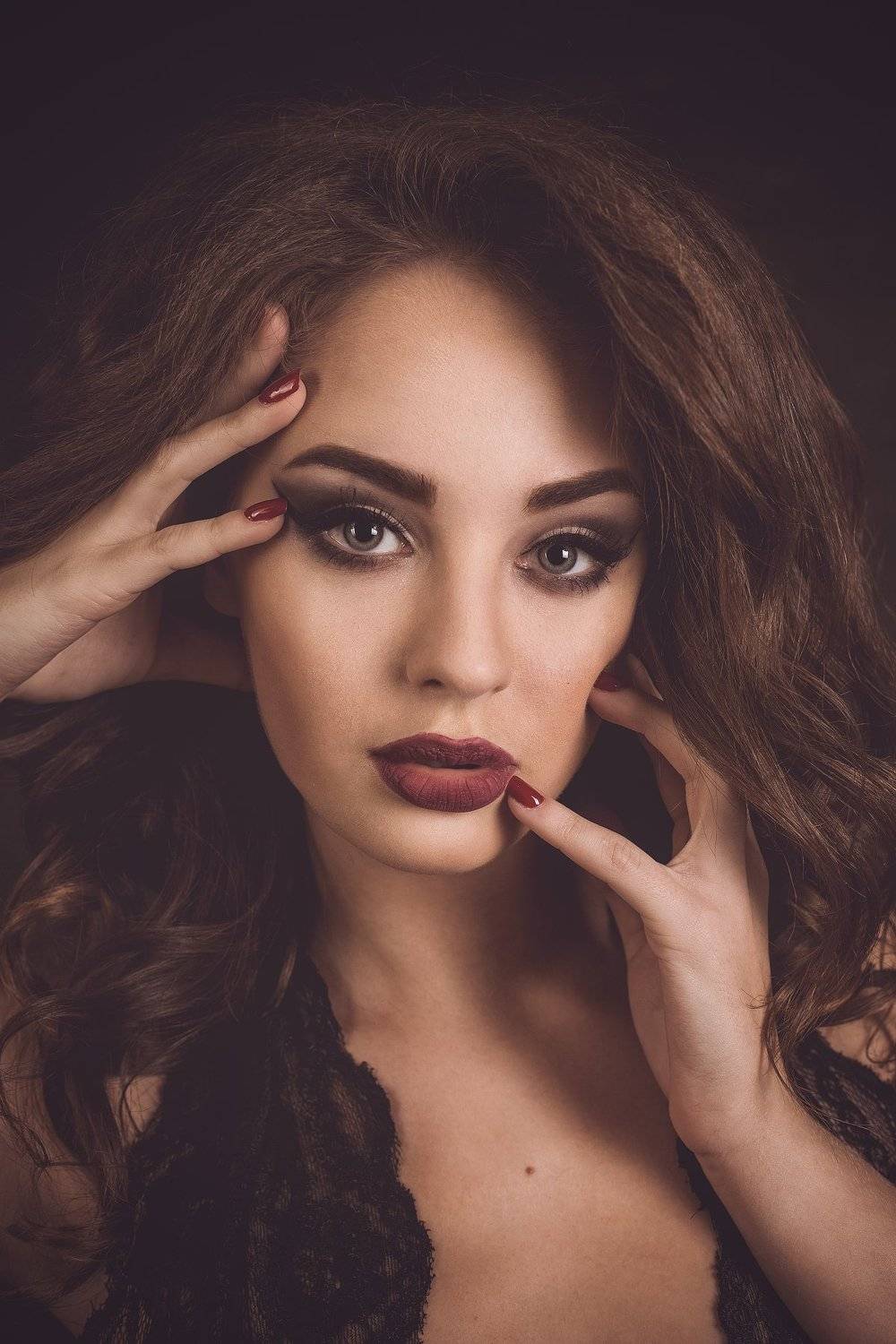 портрет, женский портрет, макияж, Галина Еленина