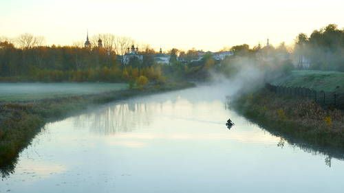 Fishermen of Kamenka River