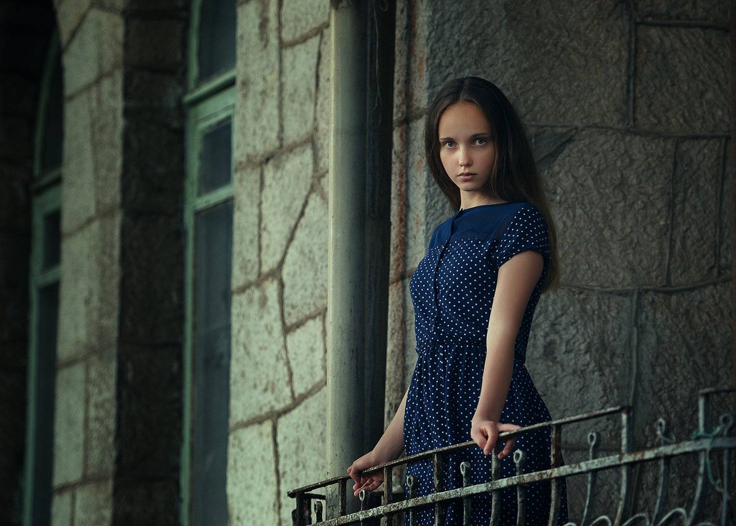 девушка, портрет, Вьюшкин Игорь