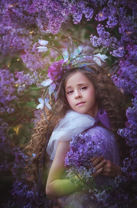 Цветочная фея фото превью