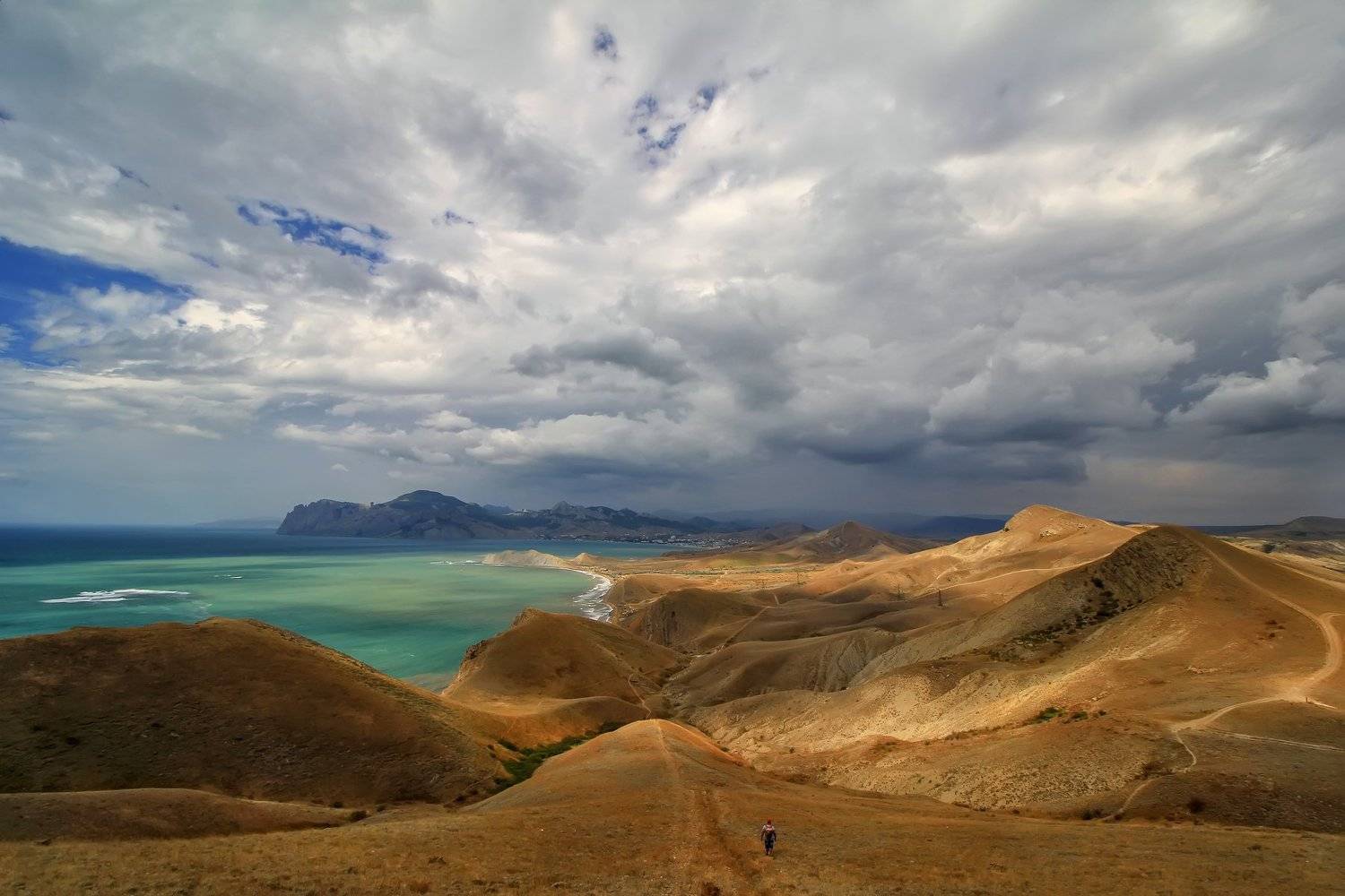 пейзаж, крым море, черное, Татьяна Феденкова