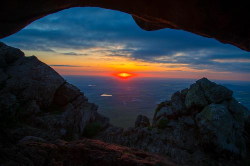 Восход солнца на Храме Солнца