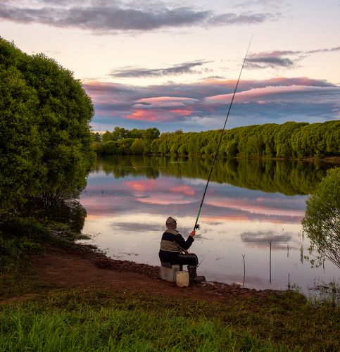 Вечерняя рыбалка