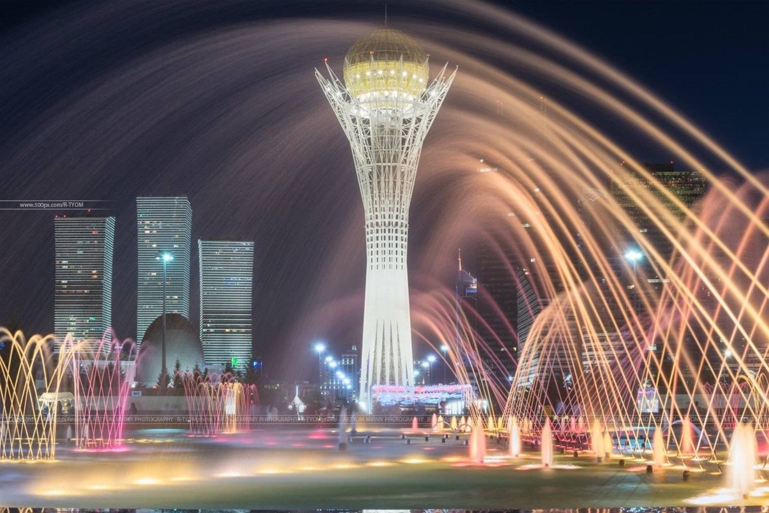 нур-султан, астана, казахстан, артем мирный, astana, kazakhstan, artyom mirniy, байтерек, bayterek, хан шатыр, свет, никон, d750, Артём Мирный