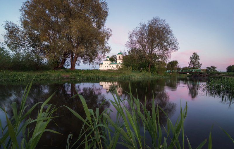 псков, вечер, весна *** фото превью