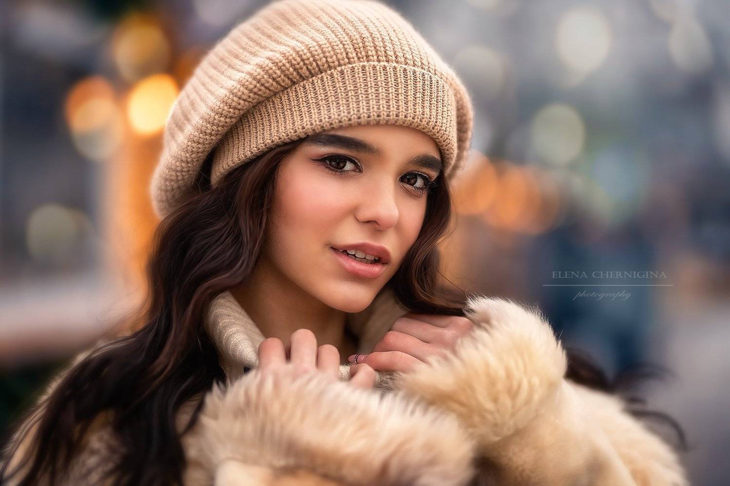 девушка, красивая девушка, женский портрет, красотка, Елена Чернигина