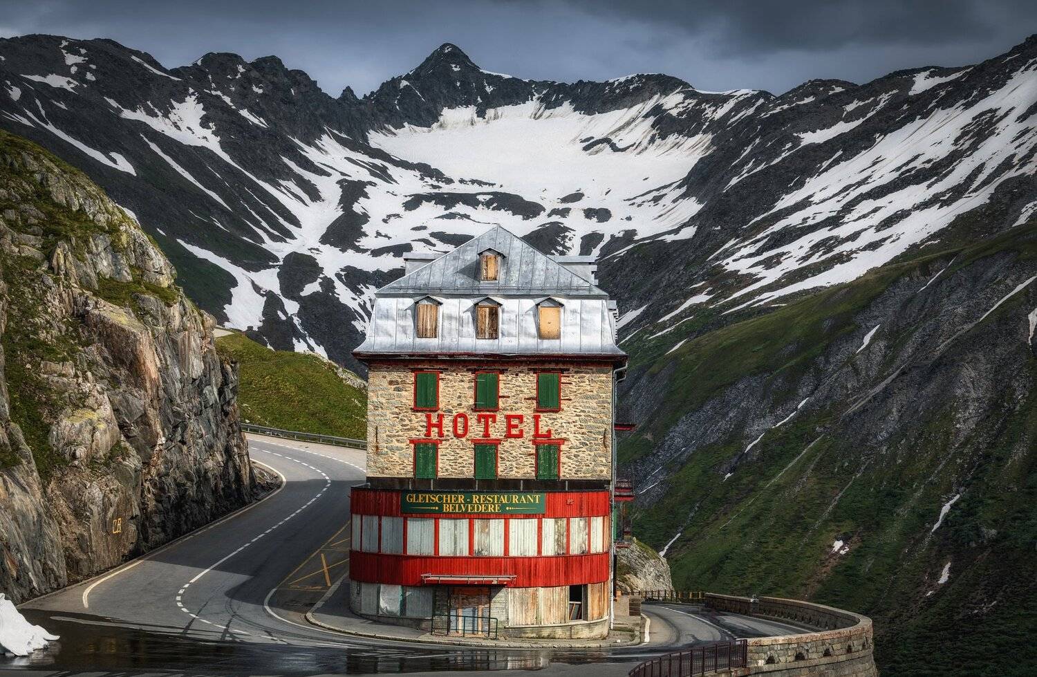 горы, дорога, Александр Безмолитвенный