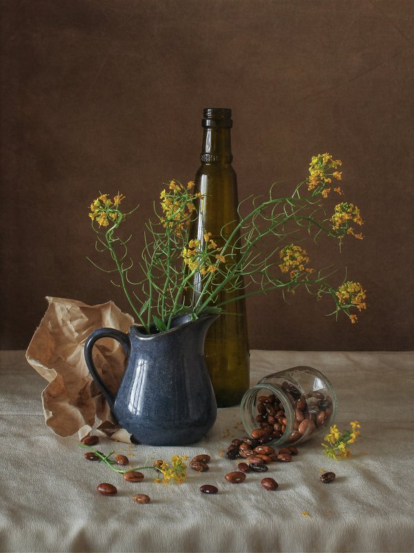 Натюрморт с фасолью фото превью