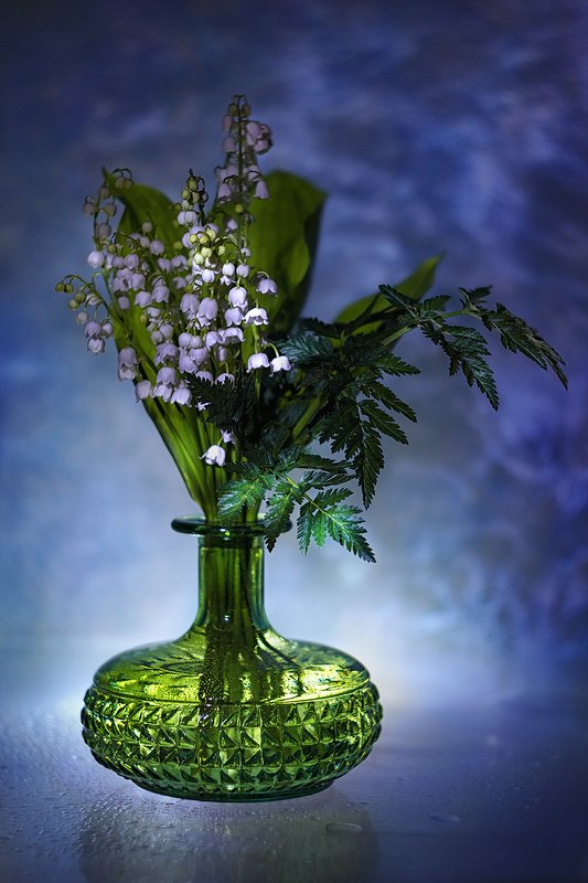 helios-44m, manual lens, мануальная оптика, beautiful, красивый, moment, момент, spring, весна, весенняя, flowers, цветы,  lily of the valley, ландыш, still life, натюрморт, bouquet, букет, sky, небо, Весеннее прощальное... фото превью