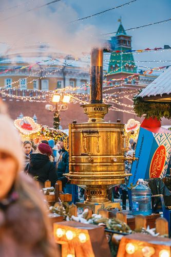 Рождество на Красной площади