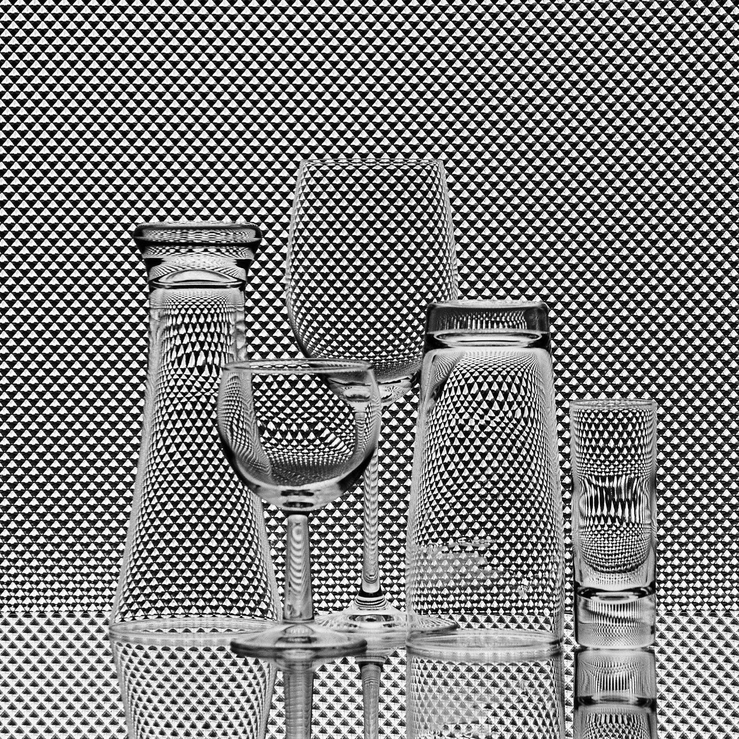 абстракция, свет, тень, фотография, стекло, ч/б, натюрморт, Валерий Верещако