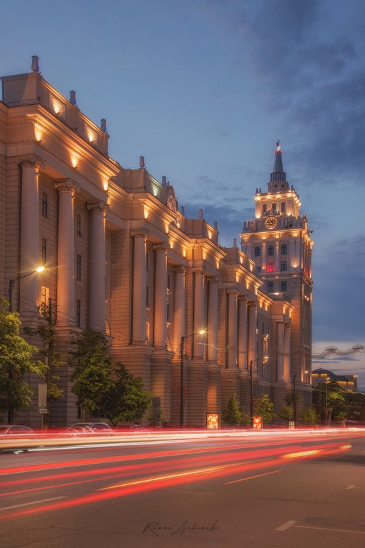 воронеж, город, романлюбимский, россия, пейзаж, городской пейзаж.  ЮВЖД г.Воронеж фото превью