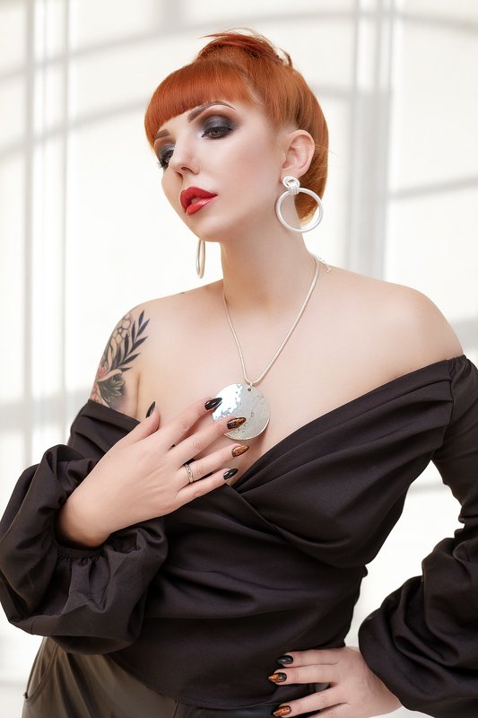 гламур,красотка,erotic, nude ,melefara, photographer, photo, эротика , фотограф ,рыжая Манерная фото превью