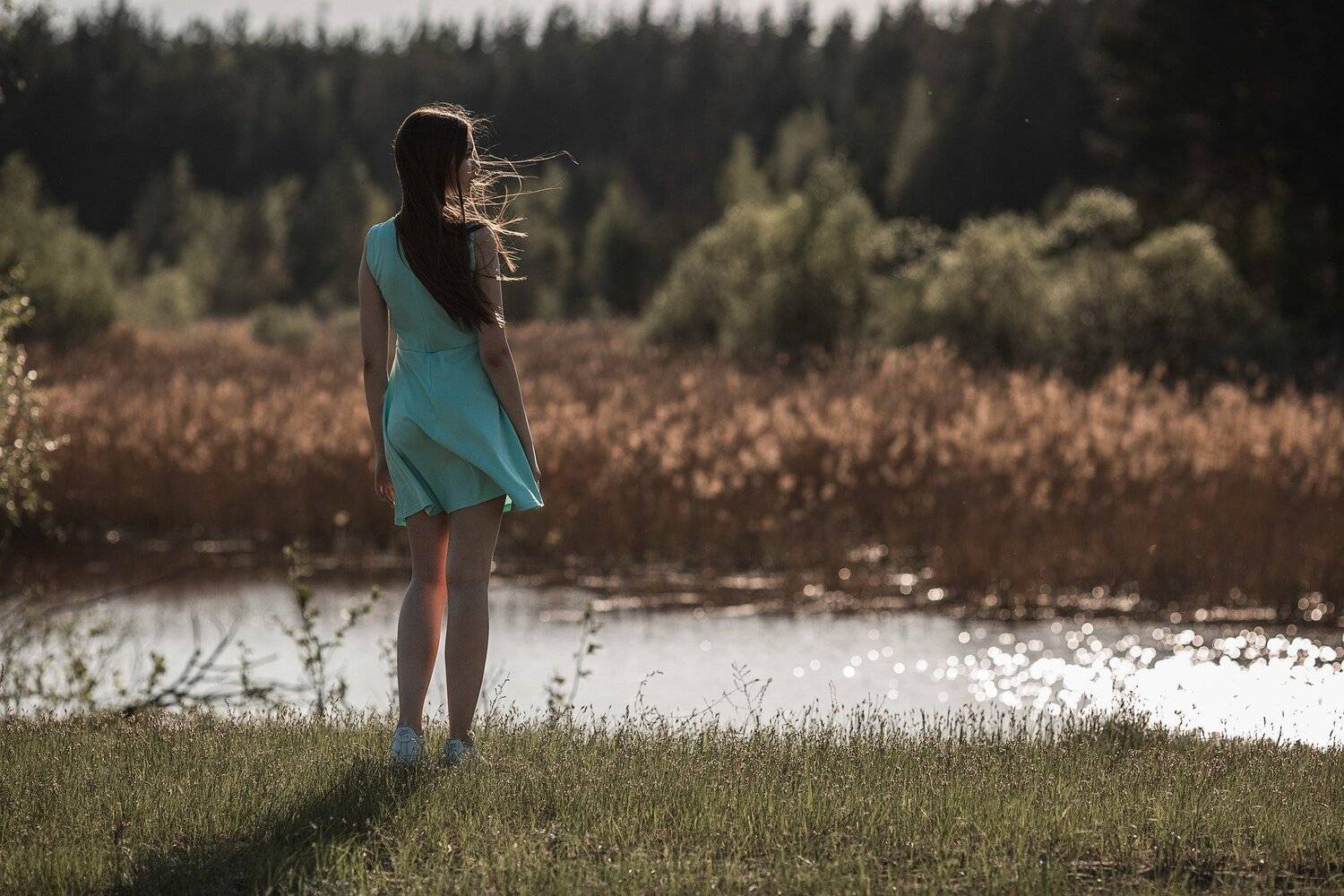 девушка, модель, портрет, фотосессия, природа, весна, день, ветер, солнце, girl, model, portrait, photo, nature, day, spring, wind, sun, Владимир Васильев