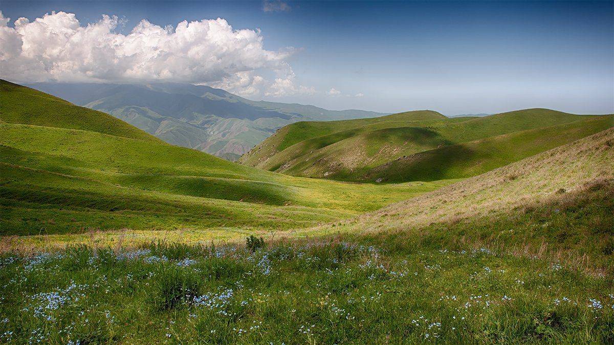 кыргызстан, горы, Элина Магалимова