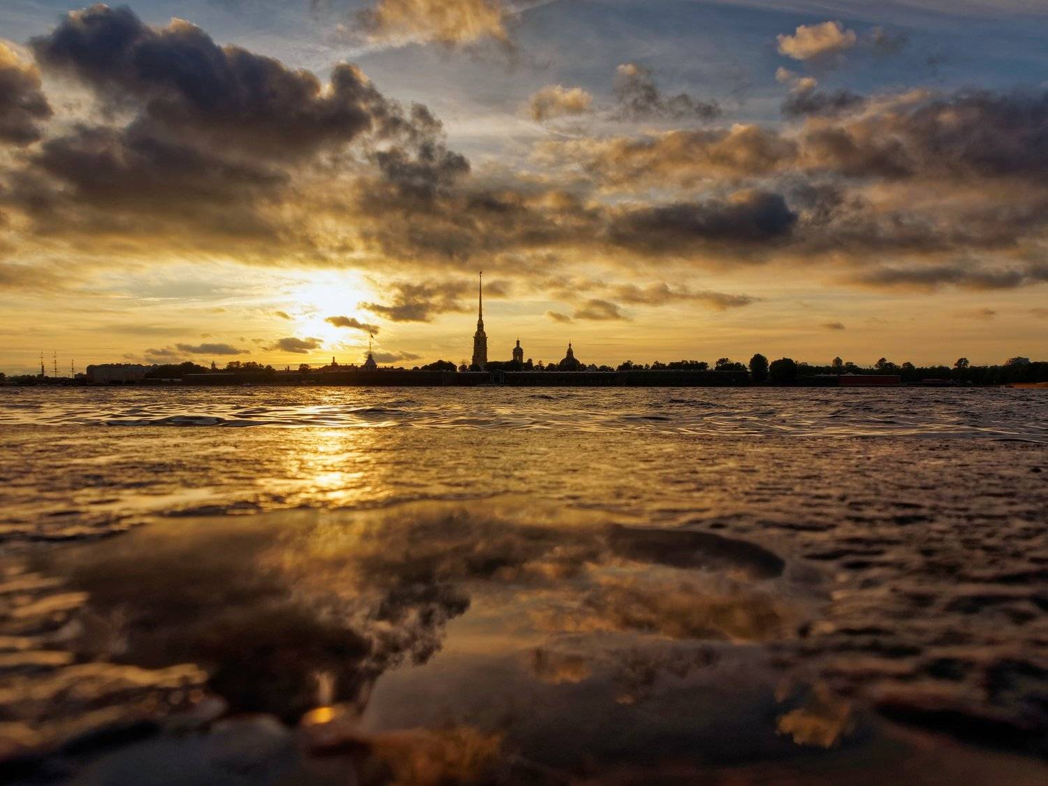 город, архитектура, Санкт-Петербург, Питер, закат, небо, облака , Конев Сергей