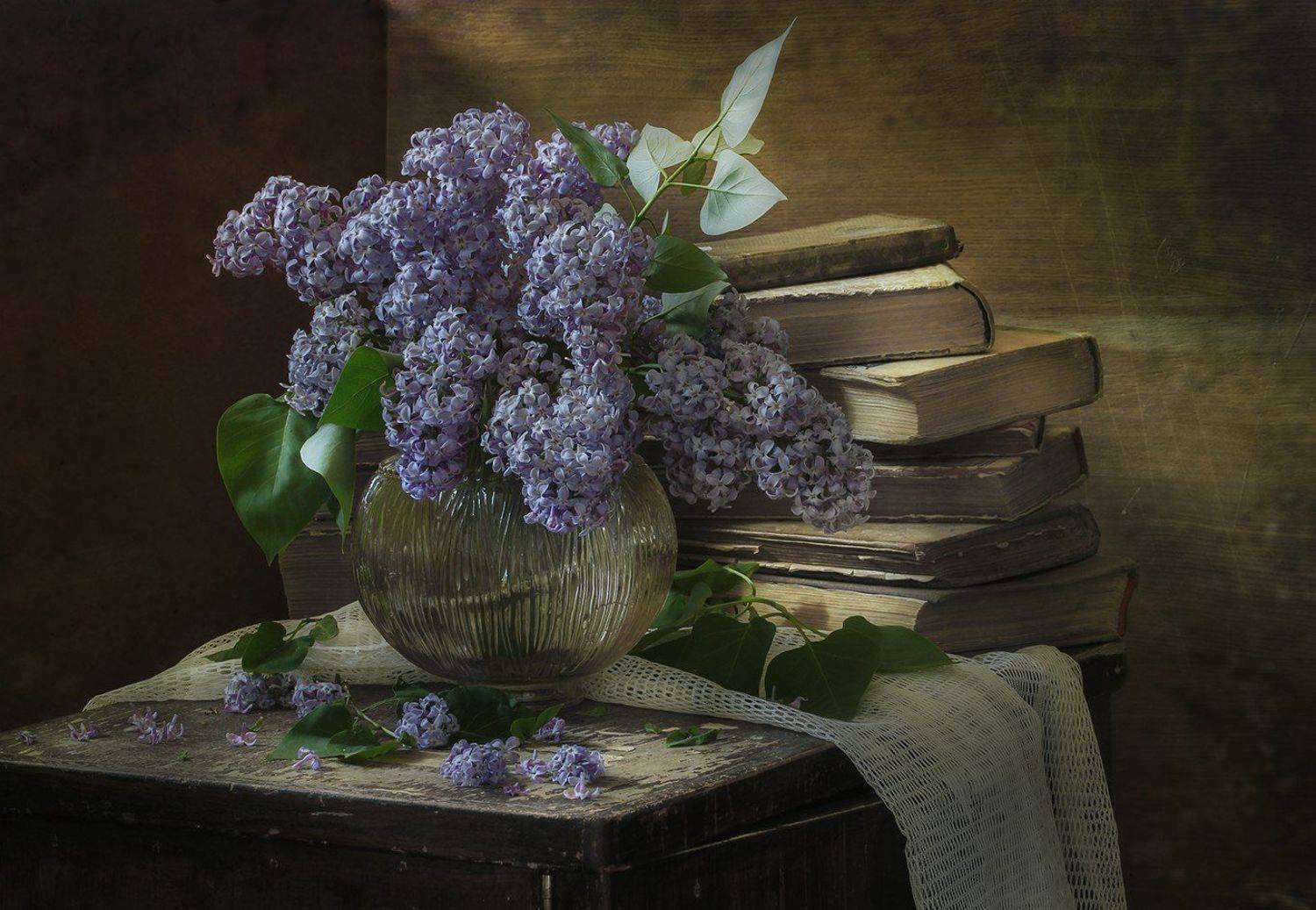 натюрморт,сирень, Елена Рубинская