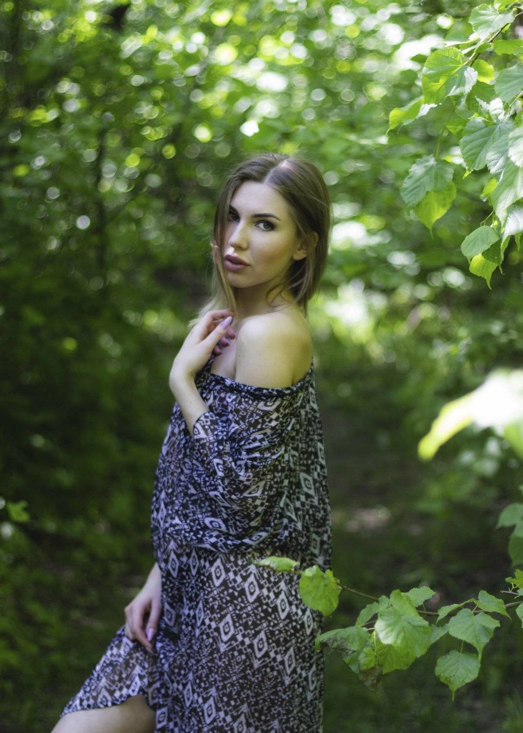 girl portrait, Сергей Саврасов