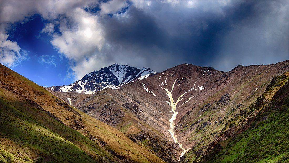 кыргызстан, горы, Элина Магалимова