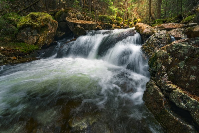 retezat, retezatnationalpark, romania, landscape, creek Brook фото превью