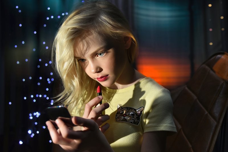 портрет, модель,portrait, fashion, model, фотосессия Карина фото превью