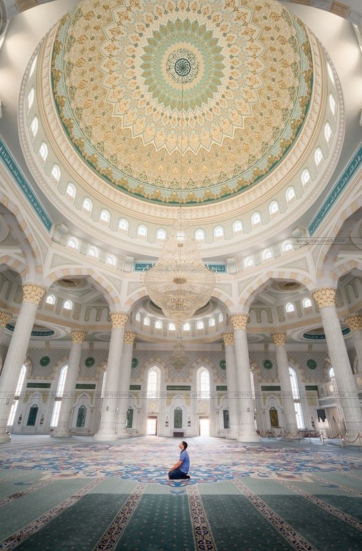 нур-султан, астана, казахстан, артем мирный, astana, kazakhstan, artyom mirniy, хазрет султан, мечеть, никон, d750, hazret sultan, mosque, capriccio, photoartist, , каприччио, фотохудожник, Мечеть Хазрет Султан фото превью