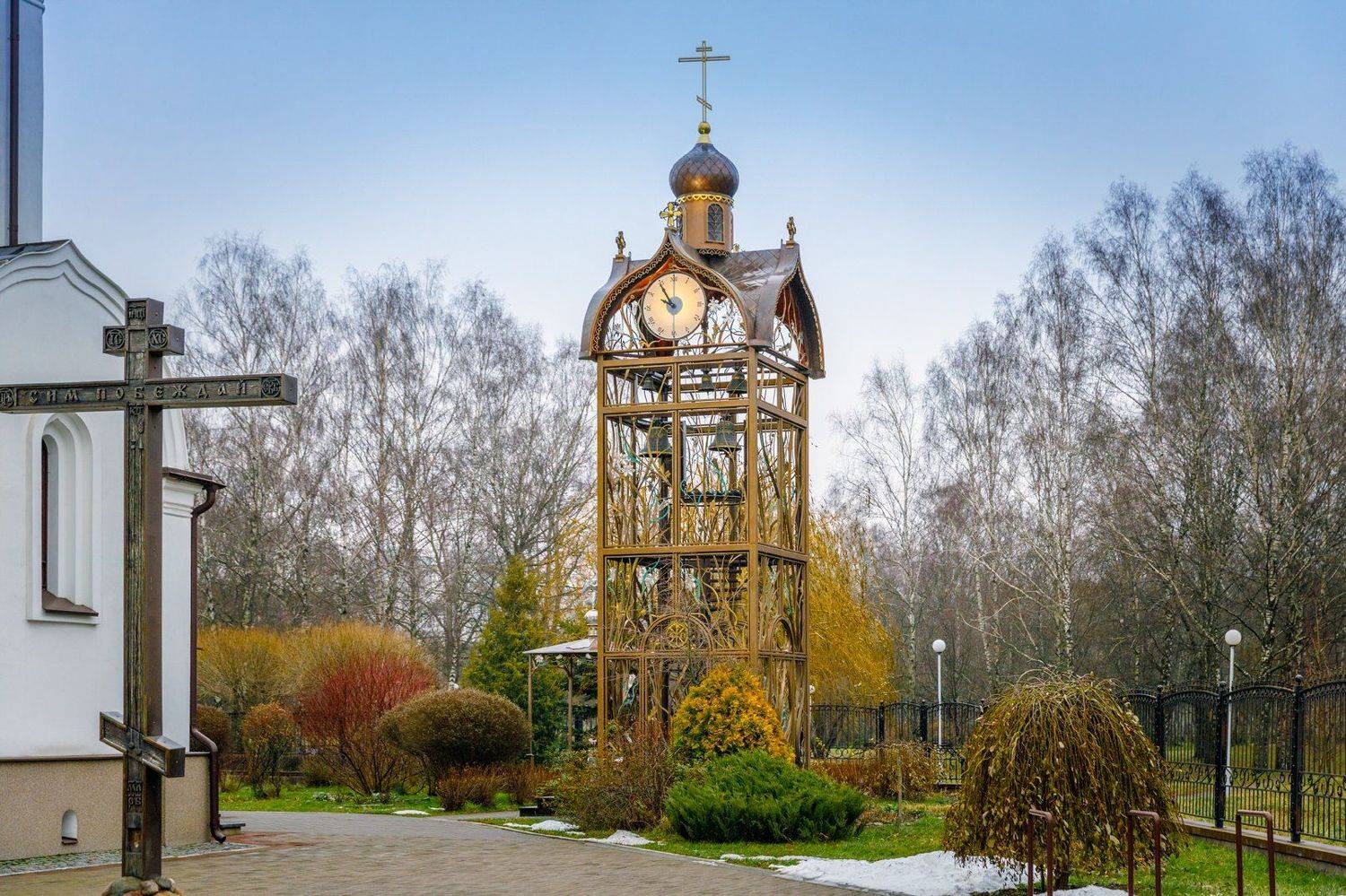 минск; православие; колокольня; звонница; часы; , Юрий Шурчков