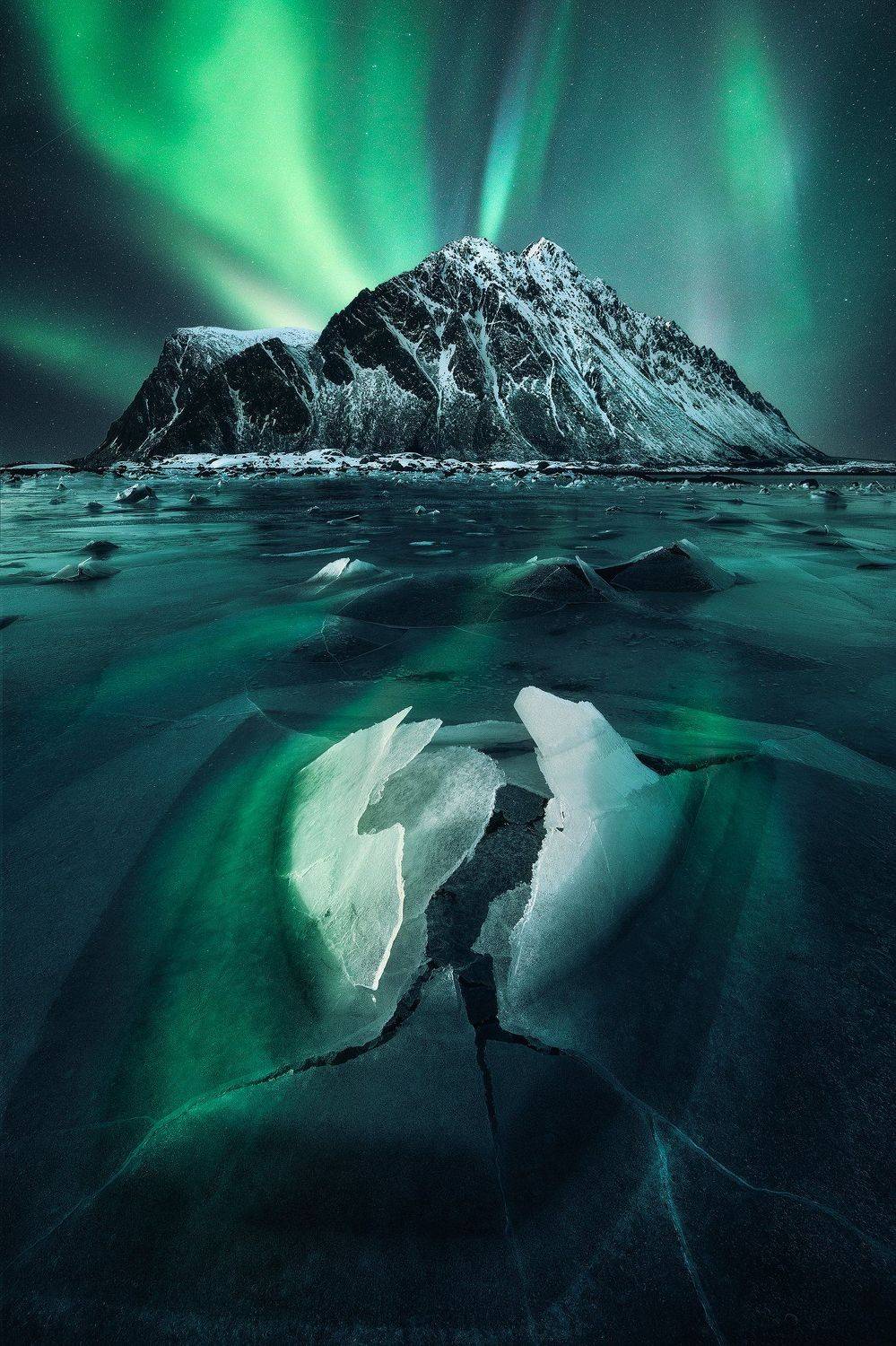 #aurora #landscape #auroraborealis #norway, Roksolyana Hilevych