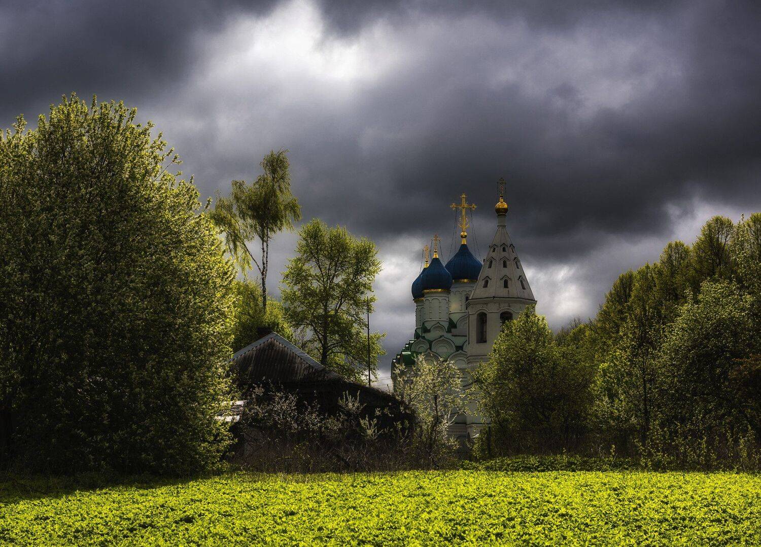 село, церковь, май, Владимир Штыриков