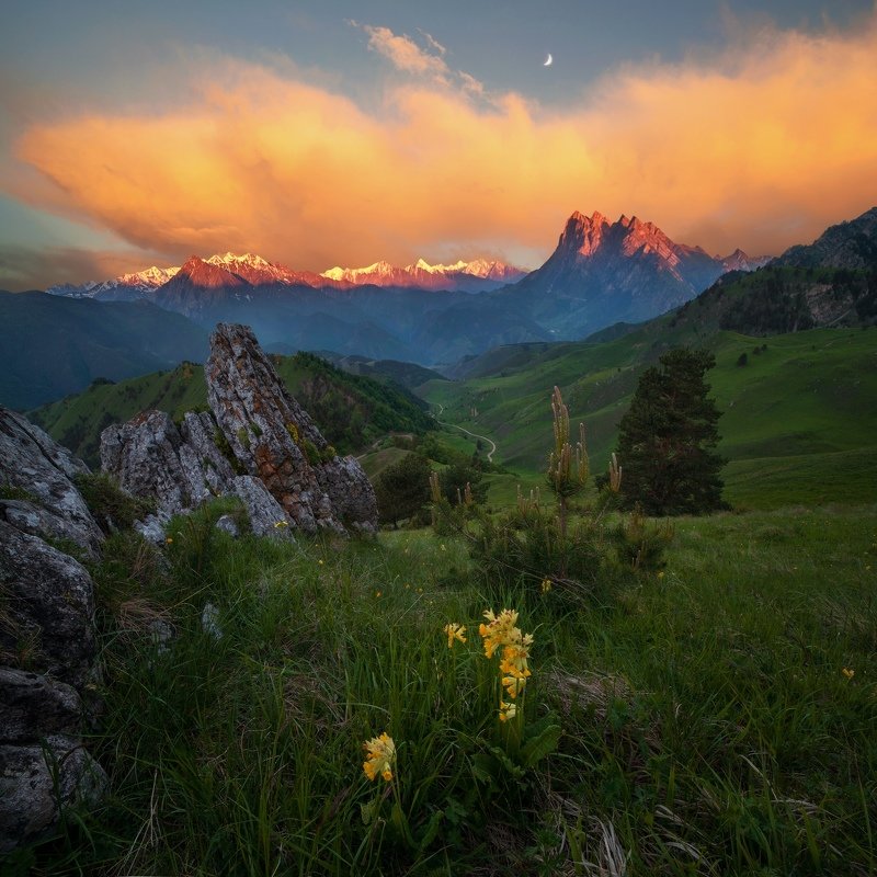 Утро в Горной Ингушетии фото превью