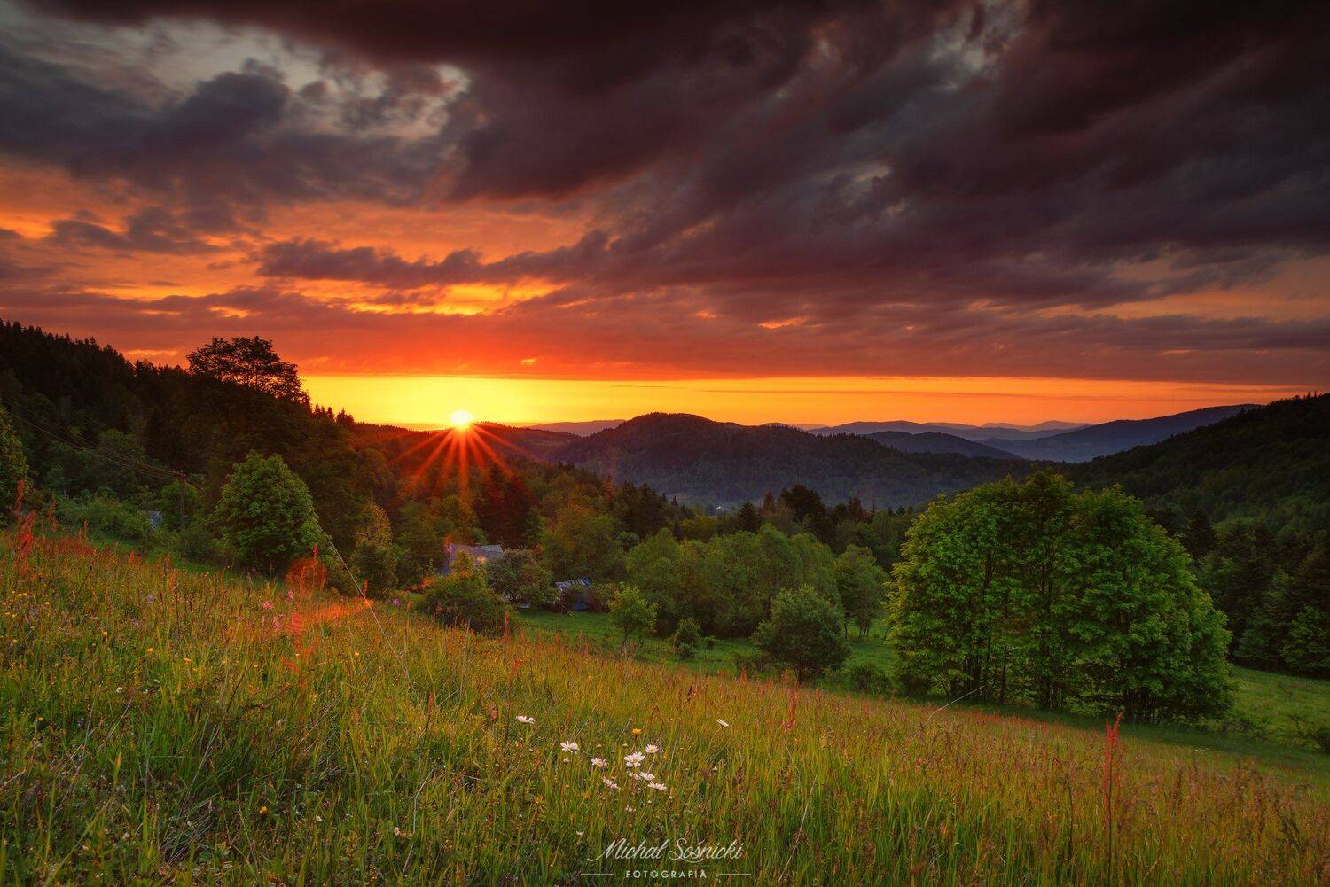 #spring #sun #sunrise #poland #morning #nature #landscape #pentax #benro, Michał Sośnicki