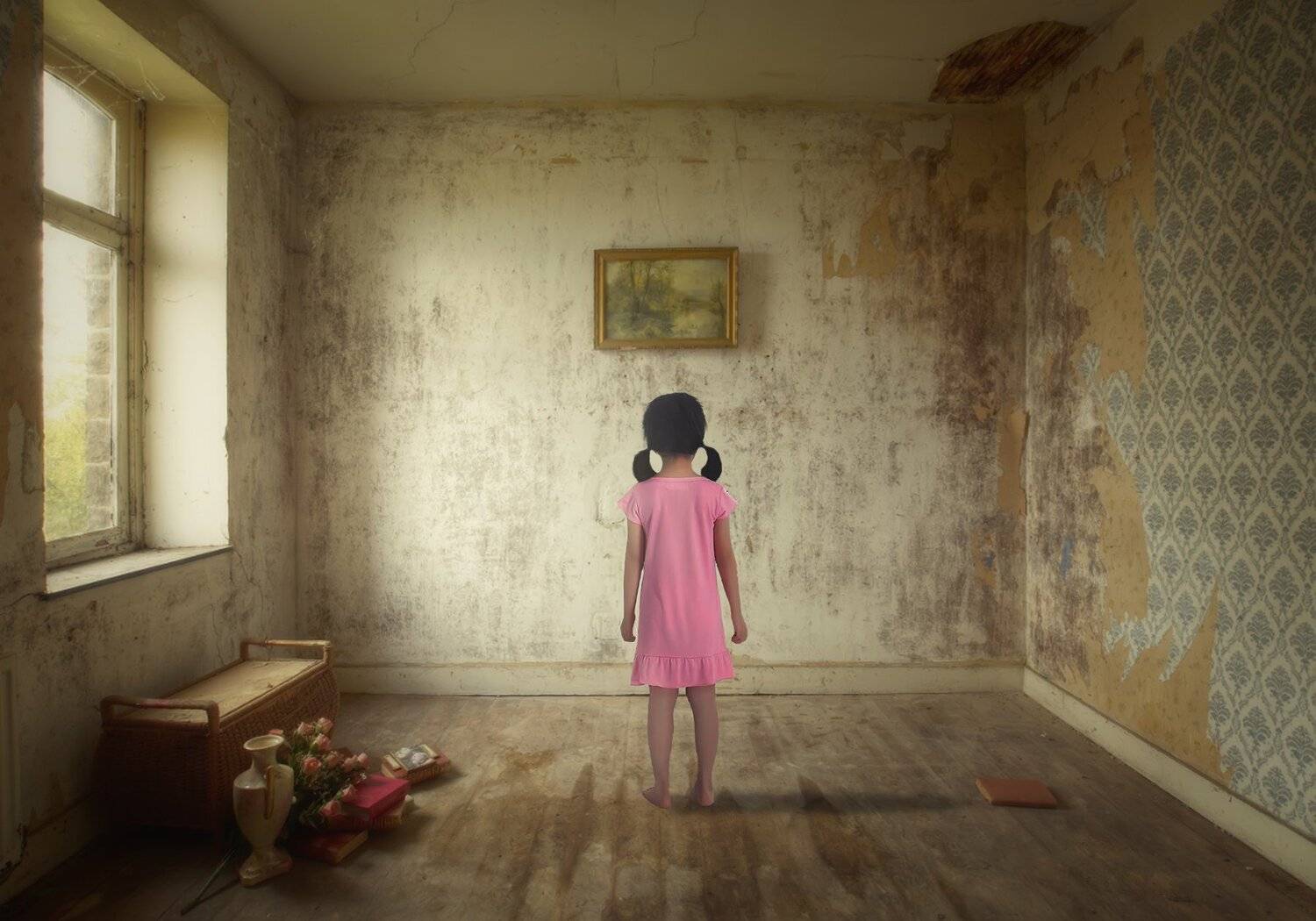девочка, комната, Sergii Vidov