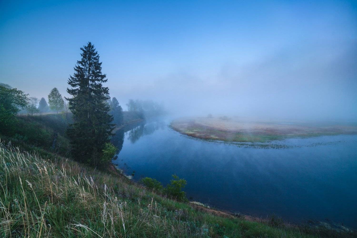 Озерна, рассвет, Элина Хван