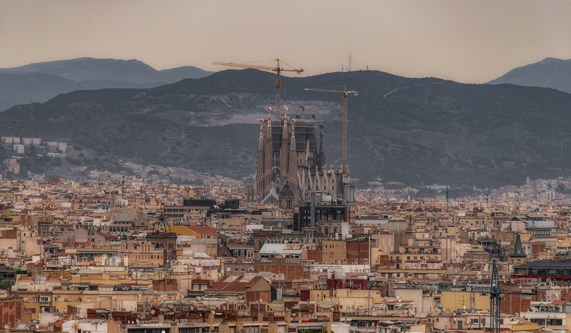 барселона, barcelona Temple Expiatori de la Sagrada Família фото превью