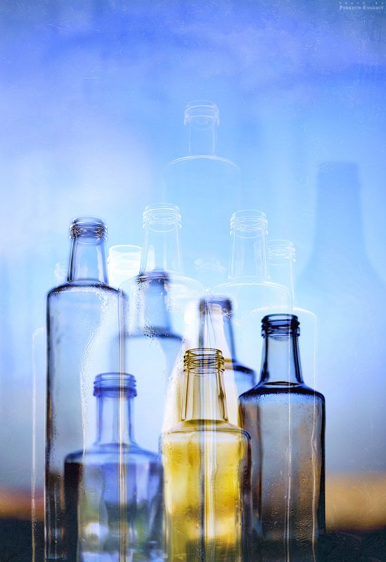 бутыли, бутылки, бутылка, бутыль Бутылочная композиция фото превью