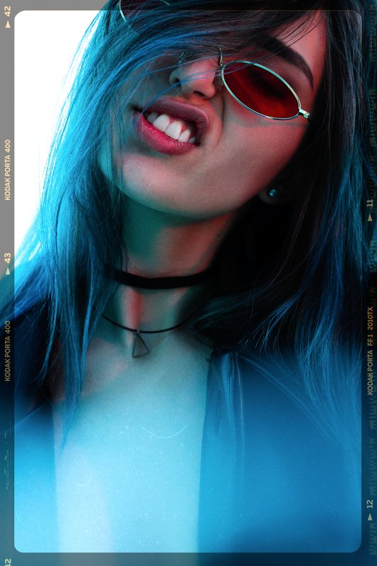 Призма, пленка, цветной свет, sony a7m2  фото превью