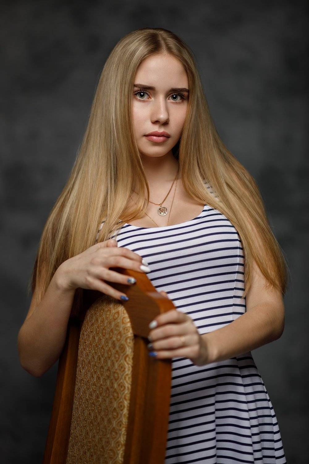 портрет, девушка, Сергеев Сергей