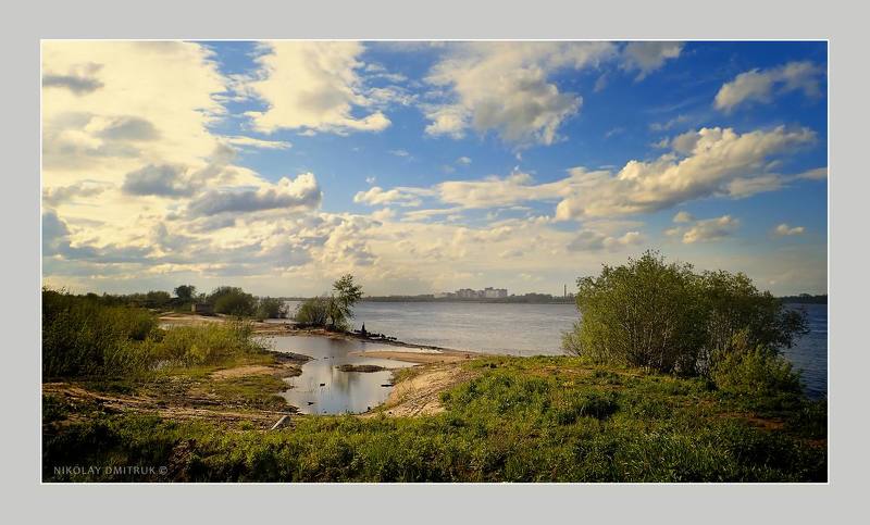 пейзаж пятница. вечер. Двина. 2020 фото превью