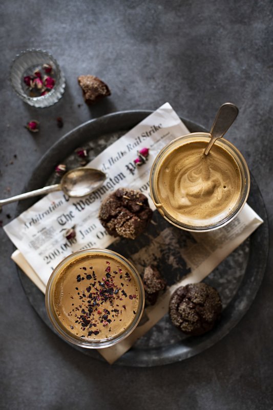 food photography dalgona coffee latte hot foodie still life flatlay Dalgona Coffee фото превью