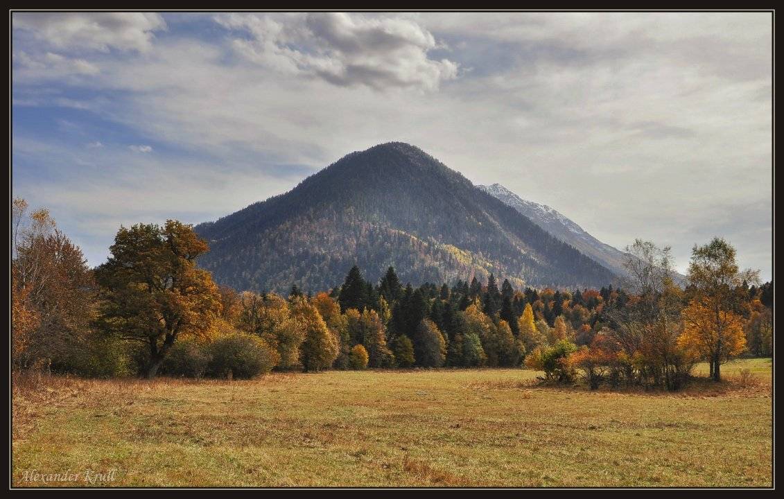 кавказ, кчр, горы, осень, Александр Круль
