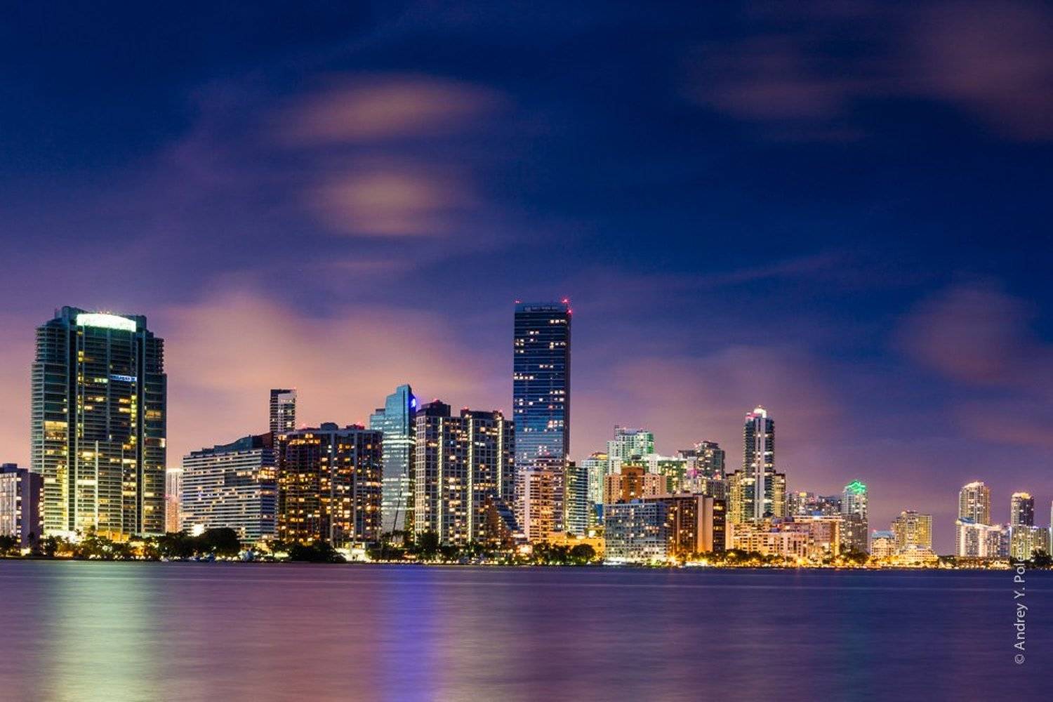 Downtown, Miami, Usa, Америка, Майами, Сша, Andrey Y. Polees