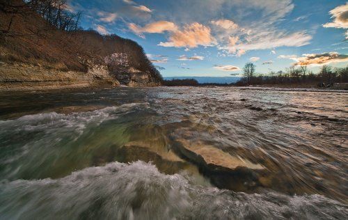 Вечер на малой Лабе
