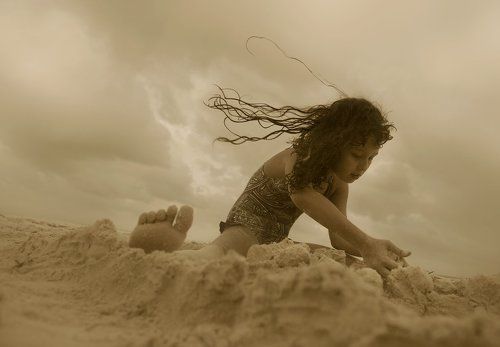 в творческом порыве...